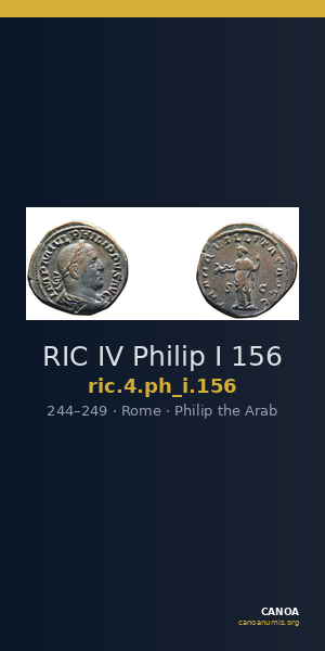 RIC IV Philip I 156 — CANOA