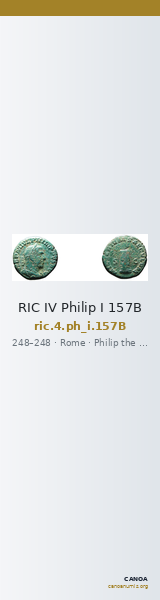 RIC IV Philip I 157B — CANOA