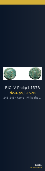 RIC IV Philip I 157B — CANOA