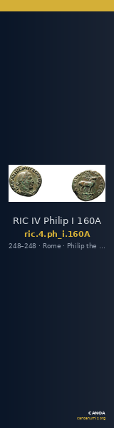 RIC IV Philip I 160A — CANOA
