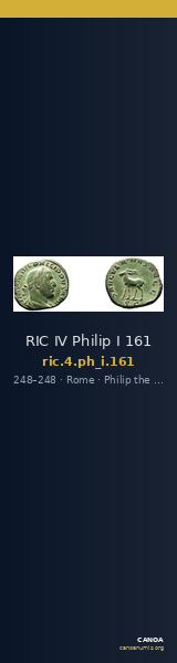 RIC IV Philip I 161 — CANOA