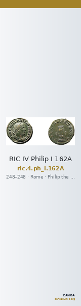 RIC IV Philip I 162A — CANOA