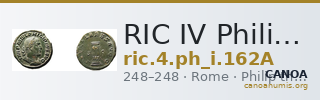 RIC IV Philip I 162A — CANOA