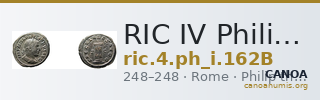 RIC IV Philip I 162B — CANOA