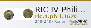 RIC IV Philip I 162C — CANOA