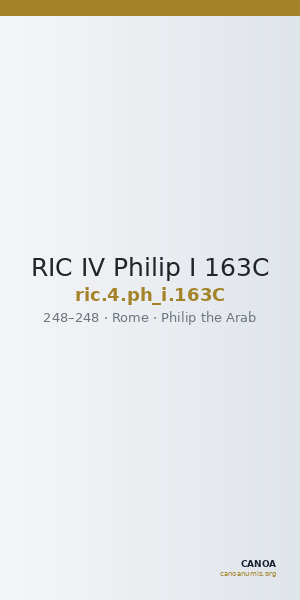 RIC IV Philip I 163C — CANOA