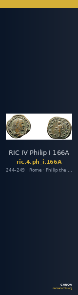 RIC IV Philip I 166A — CANOA