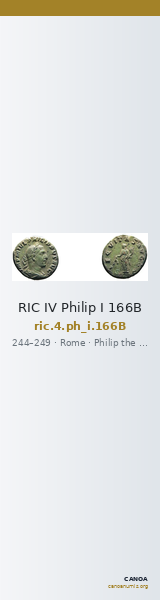 RIC IV Philip I 166B — CANOA