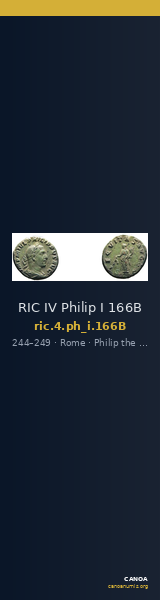 RIC IV Philip I 166B — CANOA