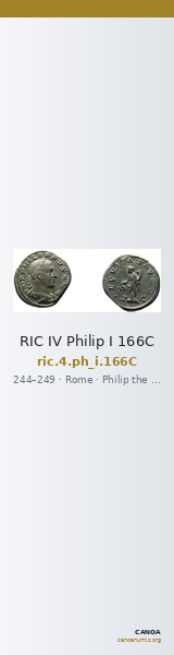 RIC IV Philip I 166C — CANOA