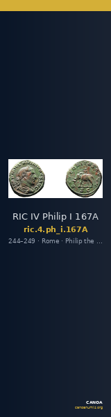 RIC IV Philip I 167A — CANOA