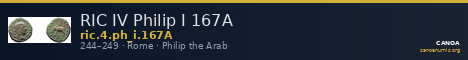RIC IV Philip I 167A — CANOA
