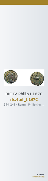 RIC IV Philip I 167C — CANOA