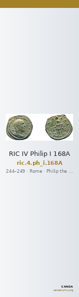 RIC IV Philip I 168A — CANOA