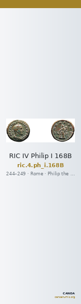 RIC IV Philip I 168B — CANOA