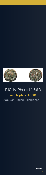 RIC IV Philip I 168B — CANOA