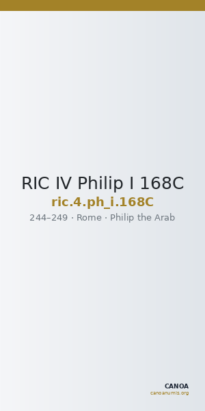 RIC IV Philip I 168C — CANOA