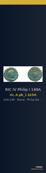 RIC IV Philip I 169A — CANOA