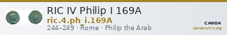 RIC IV Philip I 169A — CANOA