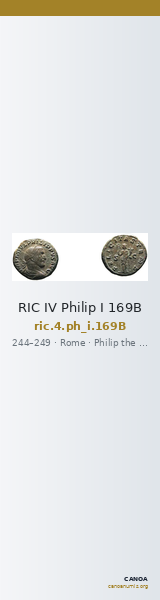 RIC IV Philip I 169B — CANOA