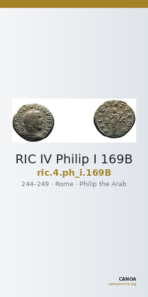 RIC IV Philip I 169B — CANOA