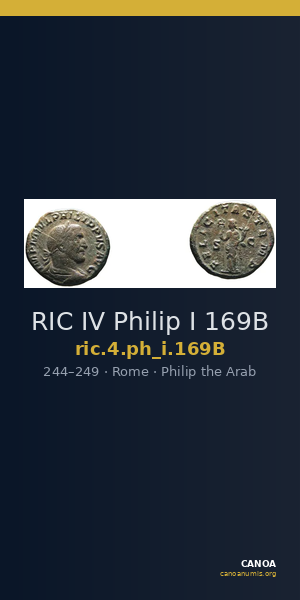 RIC IV Philip I 169B — CANOA
