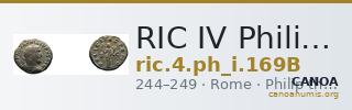 RIC IV Philip I 169B — CANOA