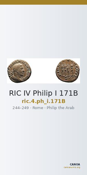 RIC IV Philip I 171B — CANOA