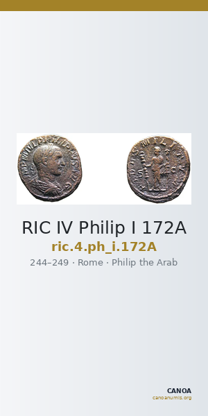 RIC IV Philip I 172A — CANOA