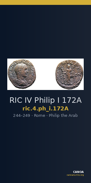 RIC IV Philip I 172A — CANOA