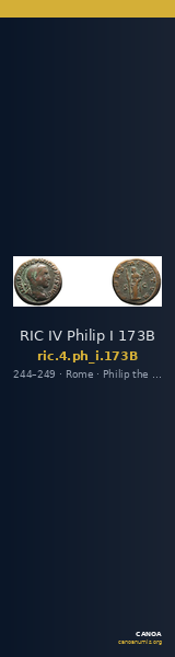 RIC IV Philip I 173B — CANOA