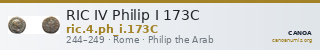 RIC IV Philip I 173C — CANOA