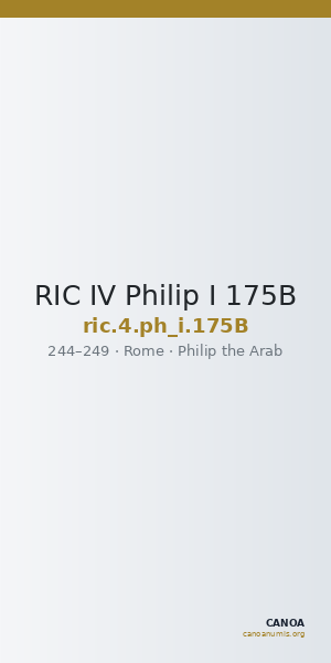 RIC IV Philip I 175B — CANOA