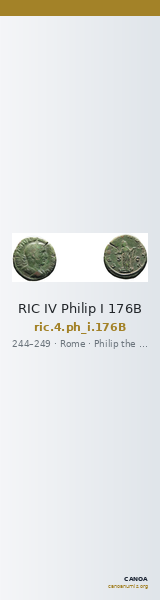 RIC IV Philip I 176B — CANOA