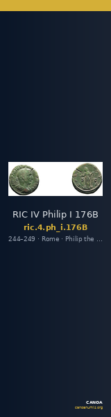 RIC IV Philip I 176B — CANOA
