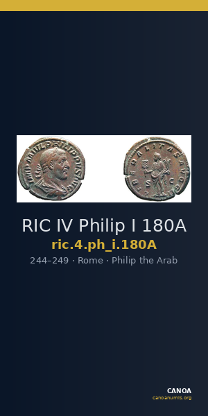 RIC IV Philip I 180A — CANOA