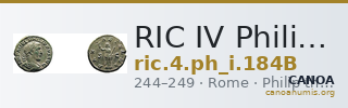 RIC IV Philip I 184B — CANOA