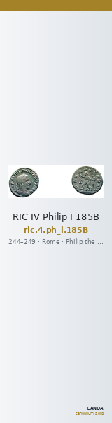 RIC IV Philip I 185B — CANOA