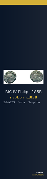RIC IV Philip I 185B — CANOA