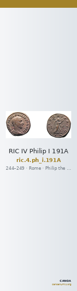 RIC IV Philip I 191A — CANOA