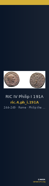 RIC IV Philip I 191A — CANOA