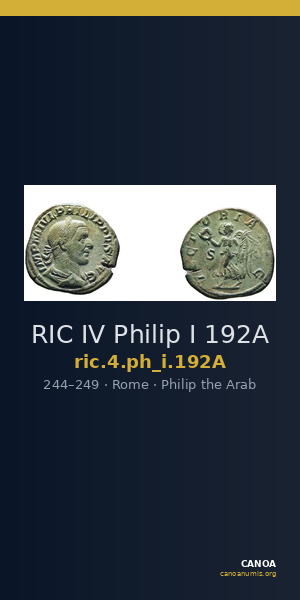 RIC IV Philip I 192A — CANOA