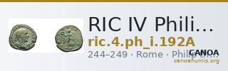 RIC IV Philip I 192A — CANOA