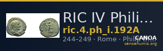 RIC IV Philip I 192A — CANOA