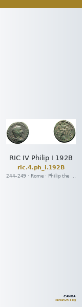 RIC IV Philip I 192B — CANOA