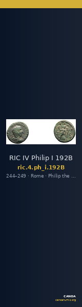 RIC IV Philip I 192B — CANOA