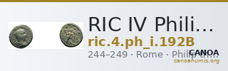 RIC IV Philip I 192B — CANOA