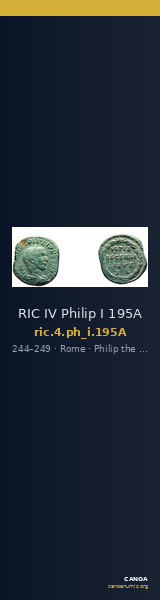 RIC IV Philip I 195A — CANOA
