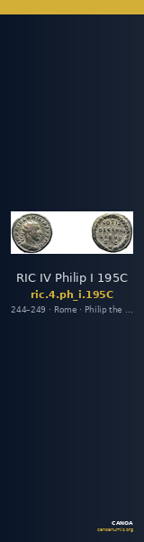RIC IV Philip I 195C — CANOA