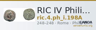 RIC IV Philip I 198A — CANOA